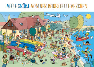 Wimmelpost "Badestelle in Verchen"