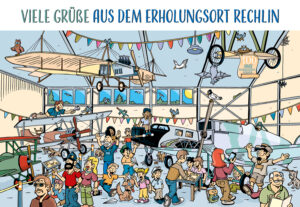 Wimmelpost "Luftfahrttechnisches Museum in Rechlin"