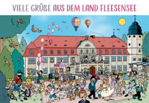 Wimmelpost "Schloß Fleesensee"