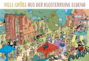 Wimmelpost "Klosterruine Eldena"
